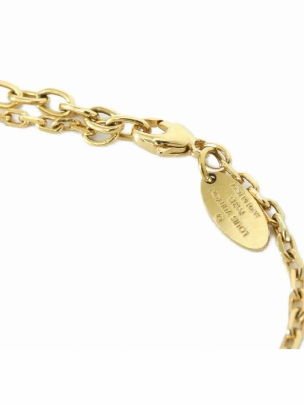 Gold Chain Bracelet with Cubic Charms - Gold